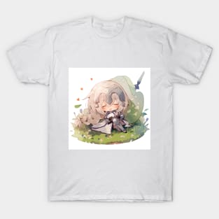 chibi jeanne d arc sleep T-Shirt